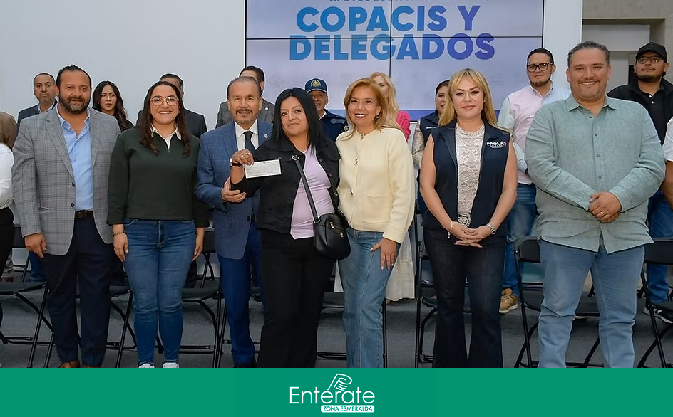 Otorgan apoyos a COPACIS para fortalecer participación ciudadana en Atizapán